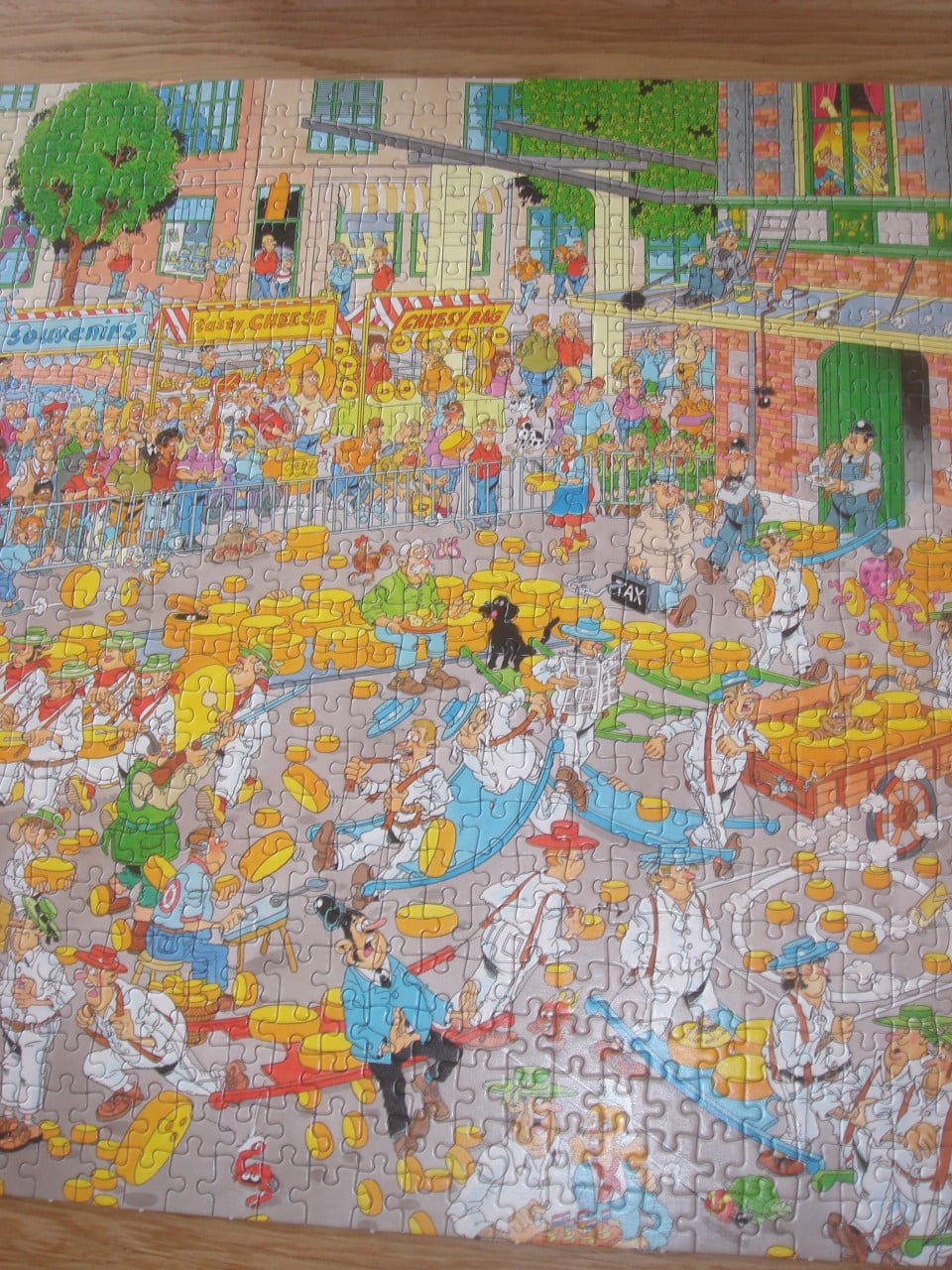 Te koop Complete Jan van Haasteren Puzzels De kaasmarkt- Skutsjesilen