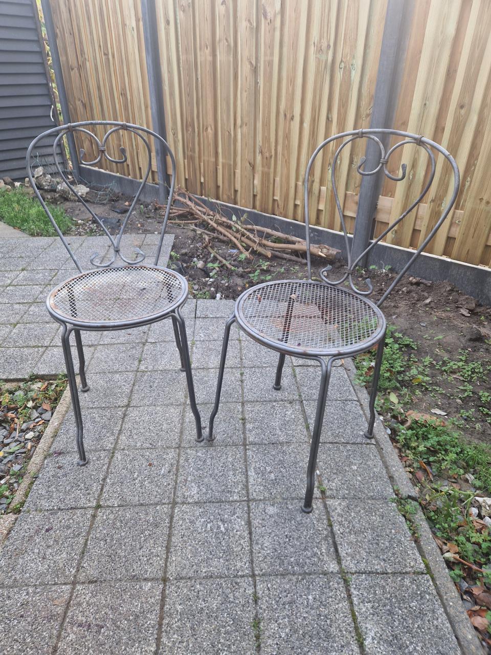 Tuin setje staal