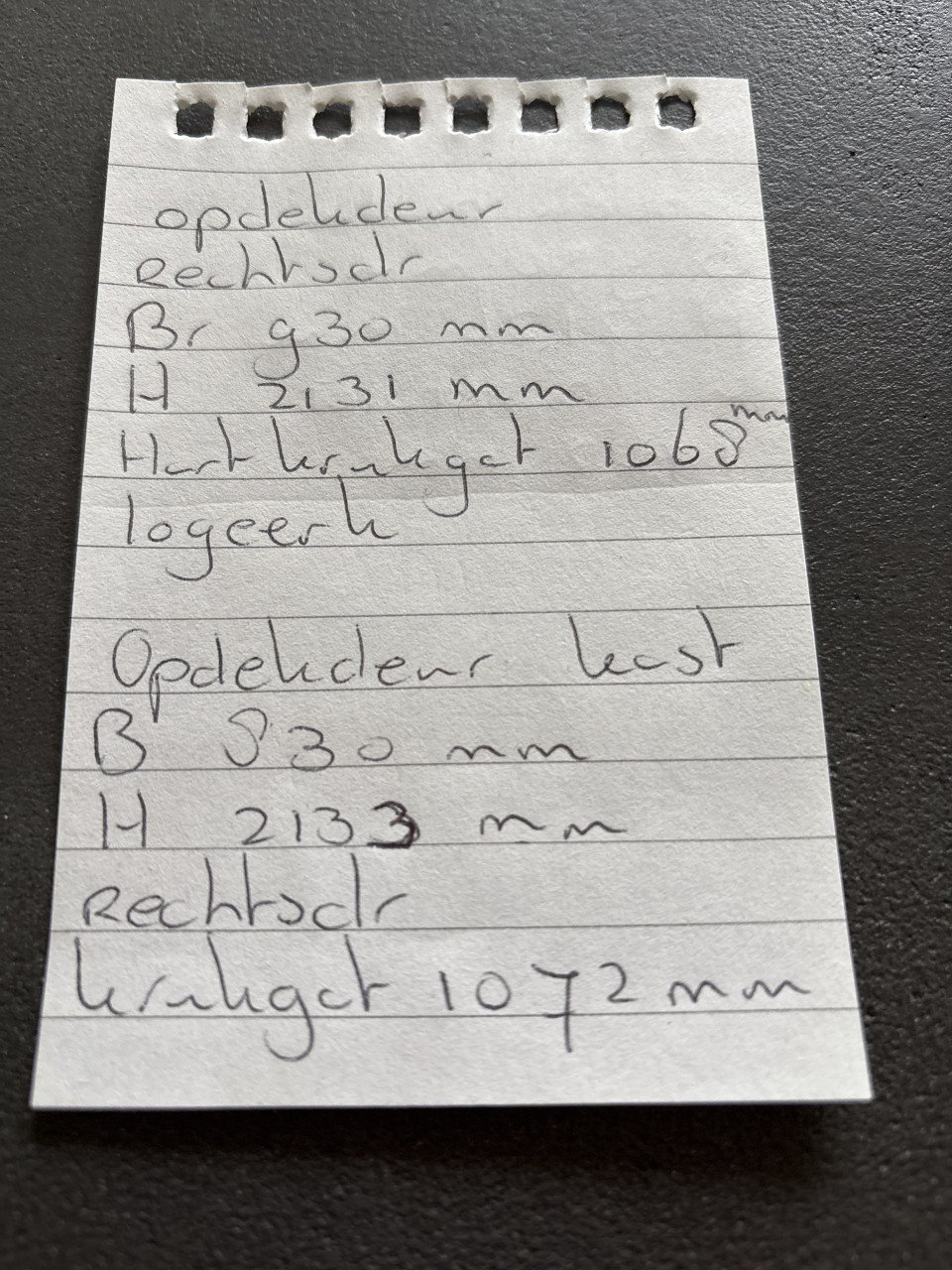 Binnen deuren