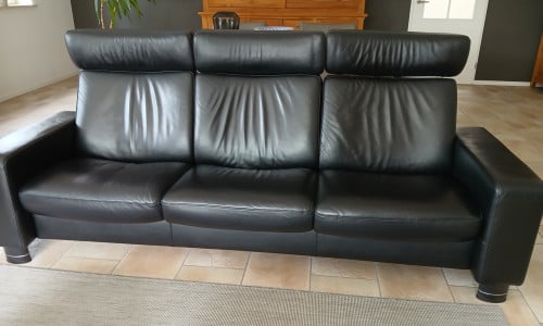 3 zits bank. Een relax bank van het merk Stressless