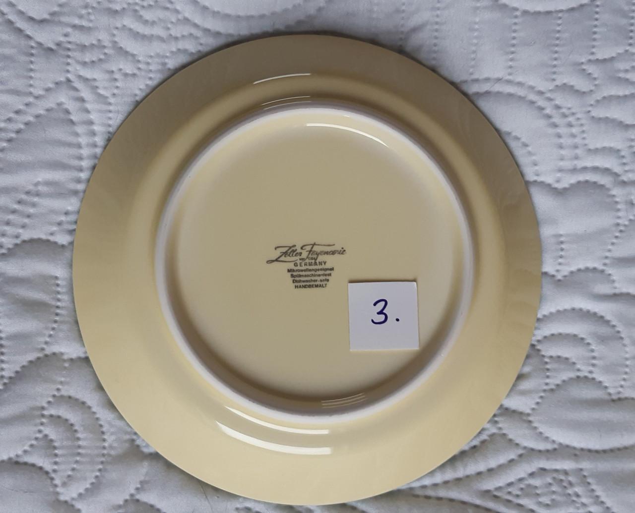 Kip en haan servies: 1 soepkop + 1 schotel