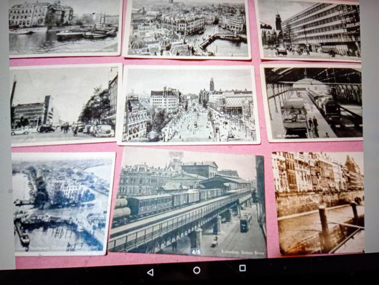 32 oude Ansichtkaarten Rotterdam