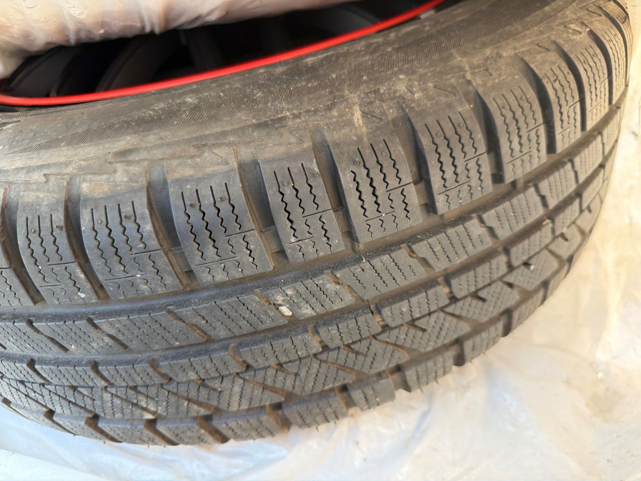 2x continental 195/65/r15 + 4x Bridgestone blizzard 215/65/r16 winter
