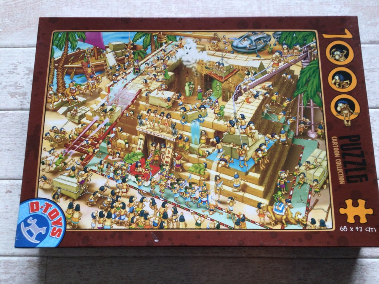 Leuke cartoon puzzel