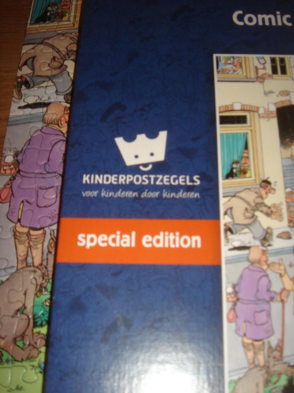 Te koop Complete Special Edition puzzel Kinderpostzegels 500 stukjes