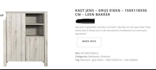 Tv kast en gewone kast