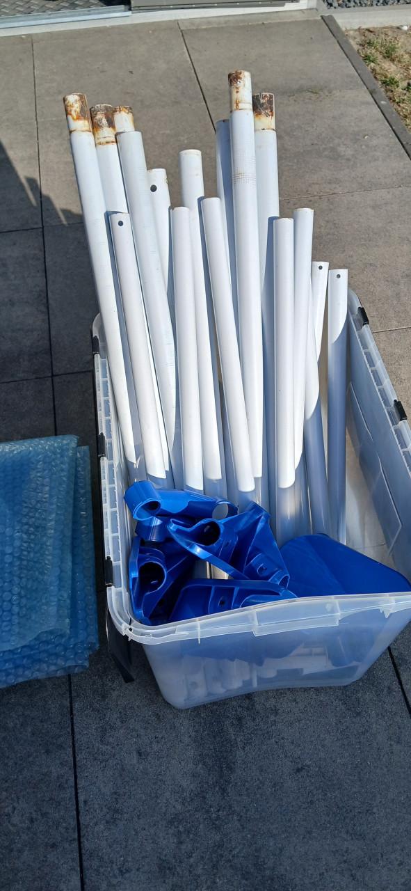 Frame, afdekzeil en warmhoudzeil Intex 3x2 zwembad