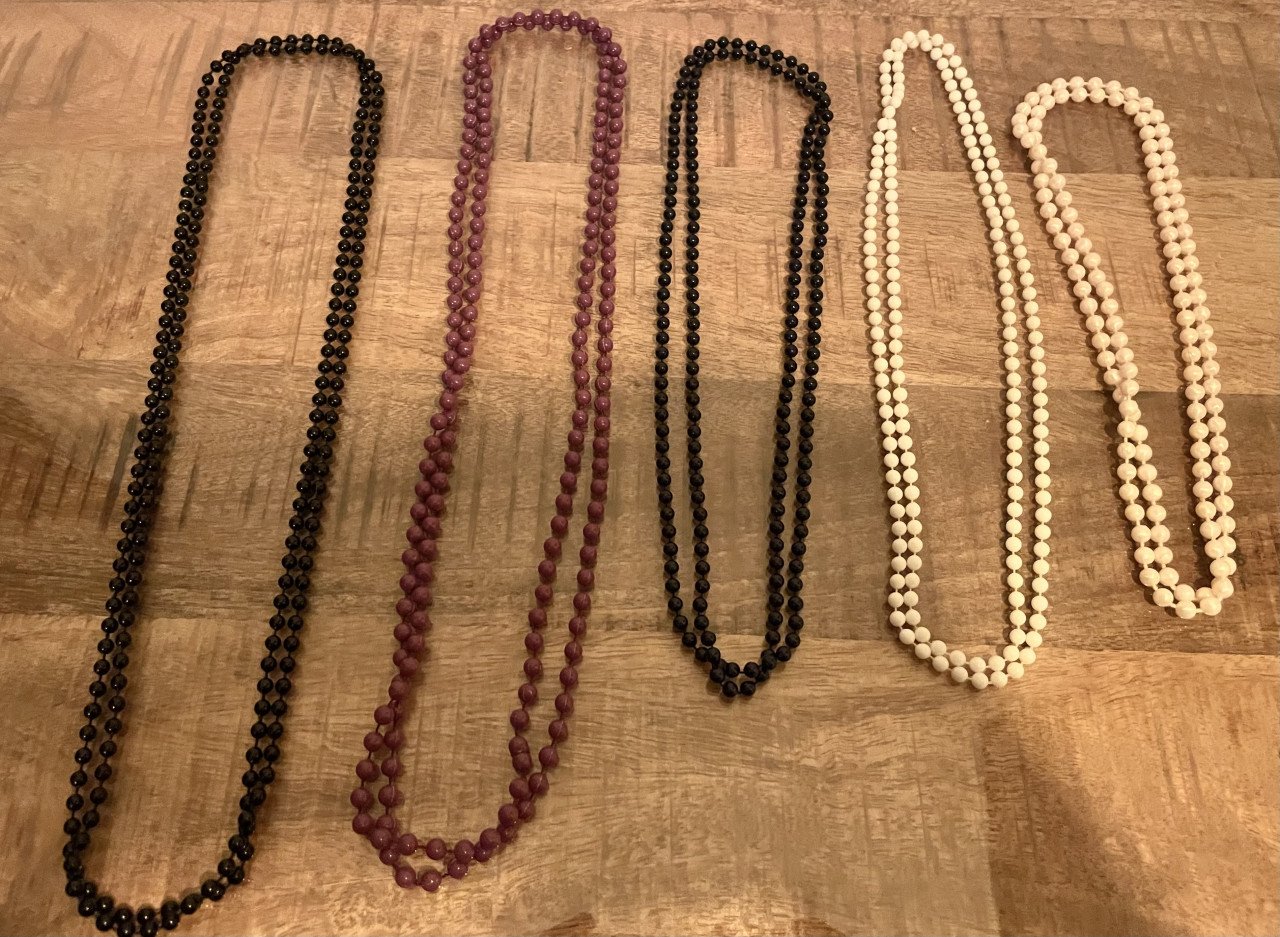 5 nieuwe kralen kettingen/armbanden
