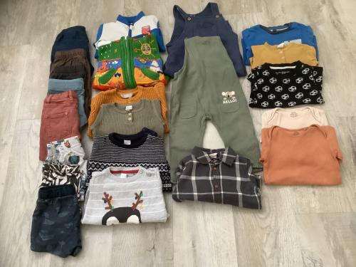 Kinderkledingpakket Jongens - maat 86 - 22 stuks