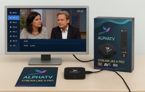 Nieuwe Android tv box met 6 maanden tv kijken inbegrepen