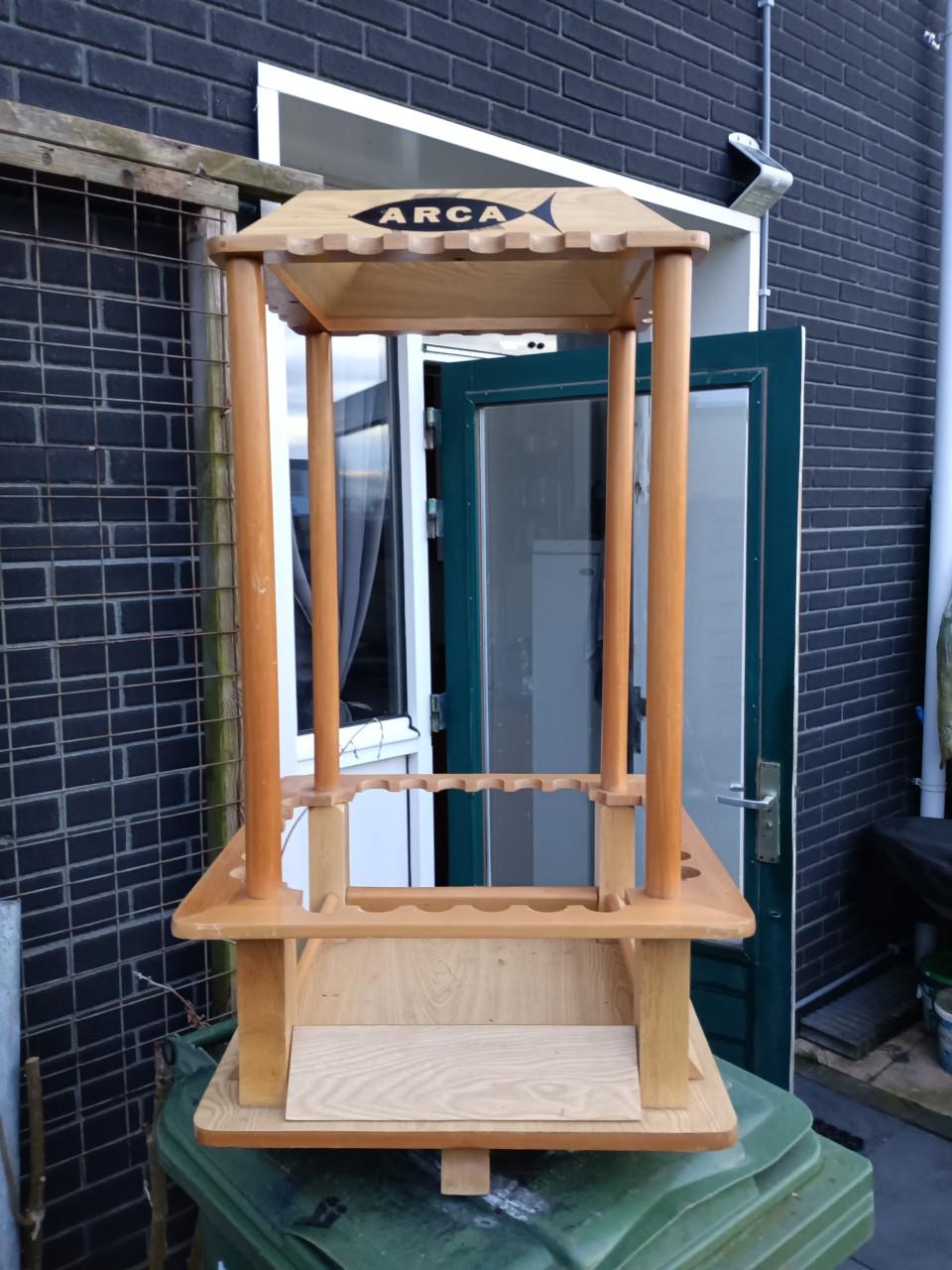 Hengelsteun Arca voor 24 hengels