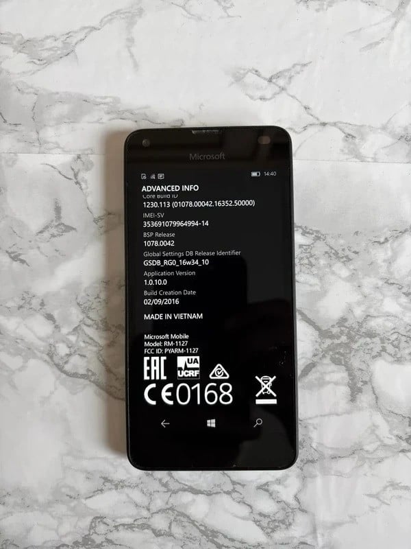 Microsoft Lumia 550 📱 Zwart – 7GB Opslag