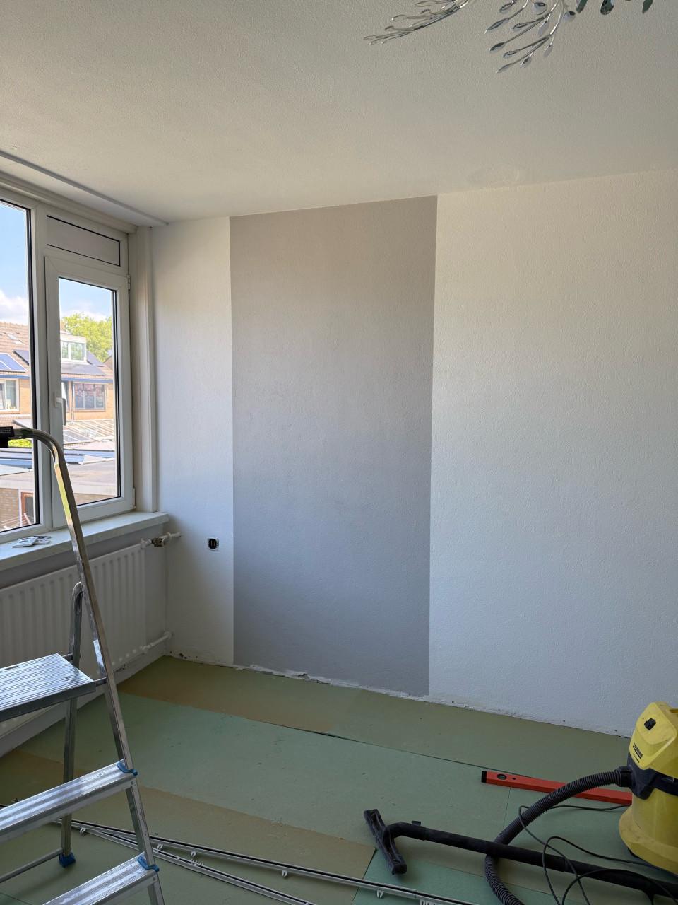Grijze verf: 10L Histor Clean base - kleur Steely Gaze