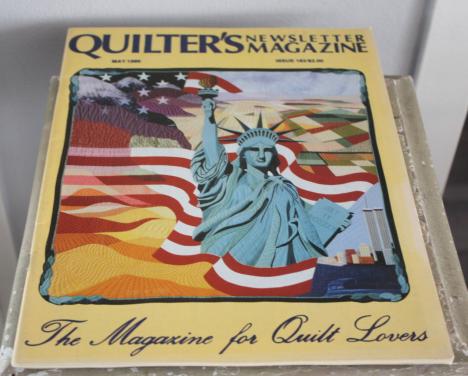 Quilters  newsletter magazine mei 1986 nr182