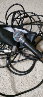 Shure Beta 58A met kabel