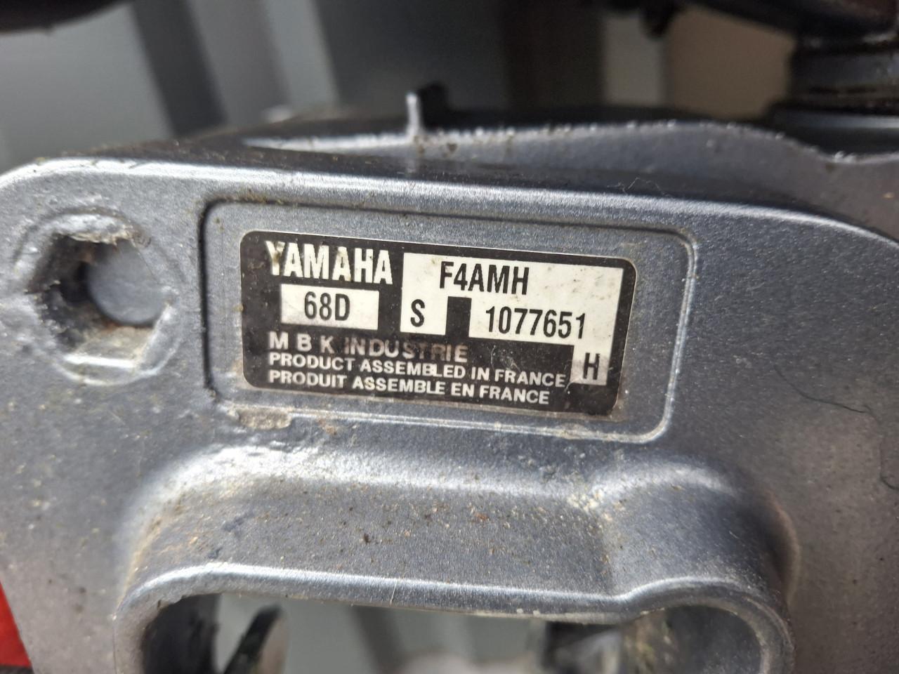 Yamaha 4pk 4 takt buitenboordmotor kortstaart topstaat!