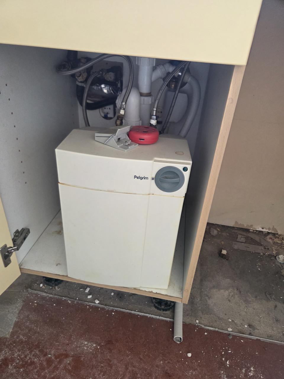Pelgrim close-in boiler