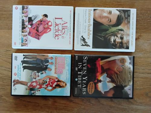 DVD's 4 stuks, oa alles is liefde