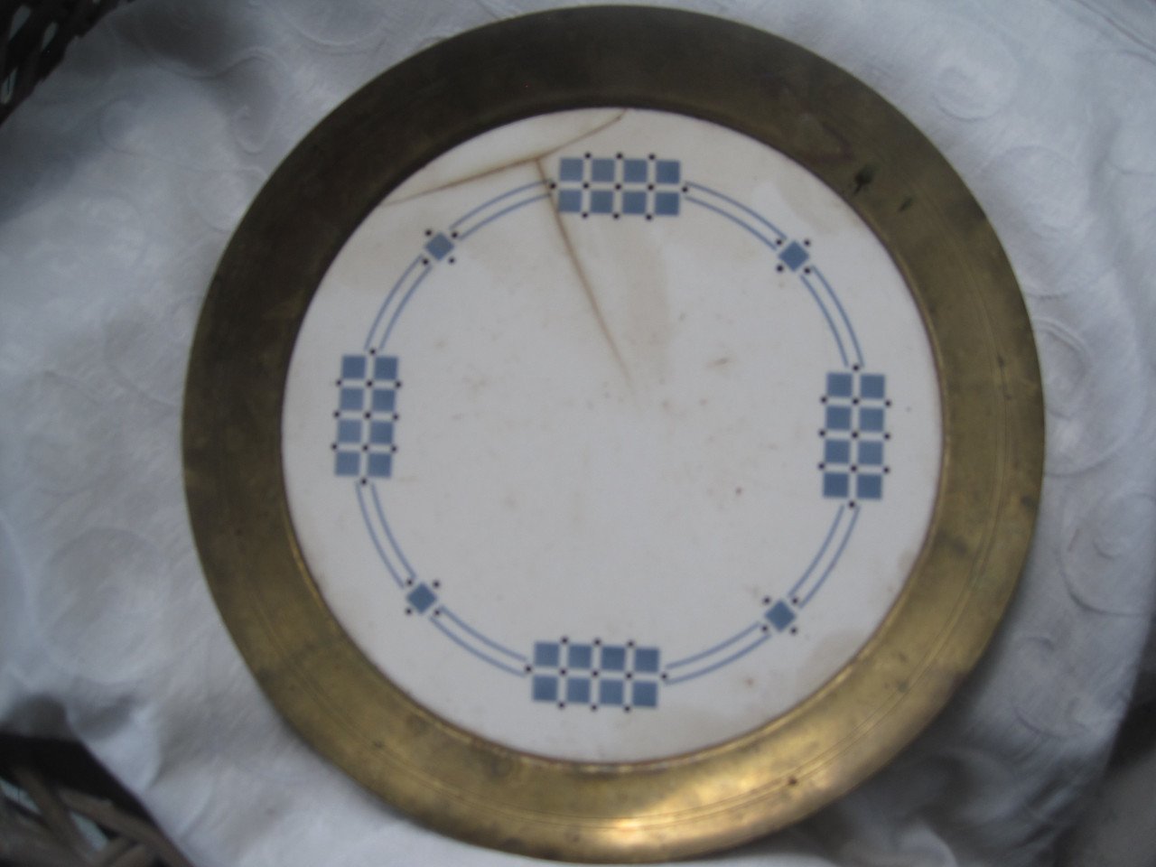 Delftsblauw bord