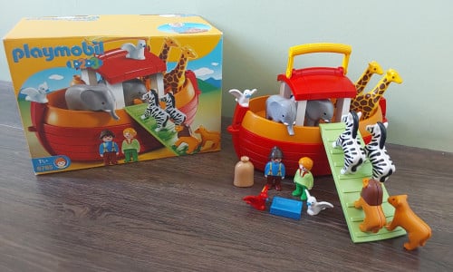 Complete Playmobil Ark van Noach nr 6765 inclusief extra vogel en doos