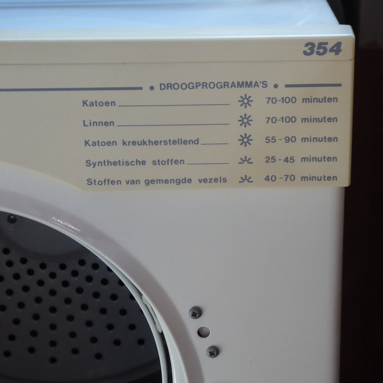 Ruton afvoerdroger AWC 354 RU