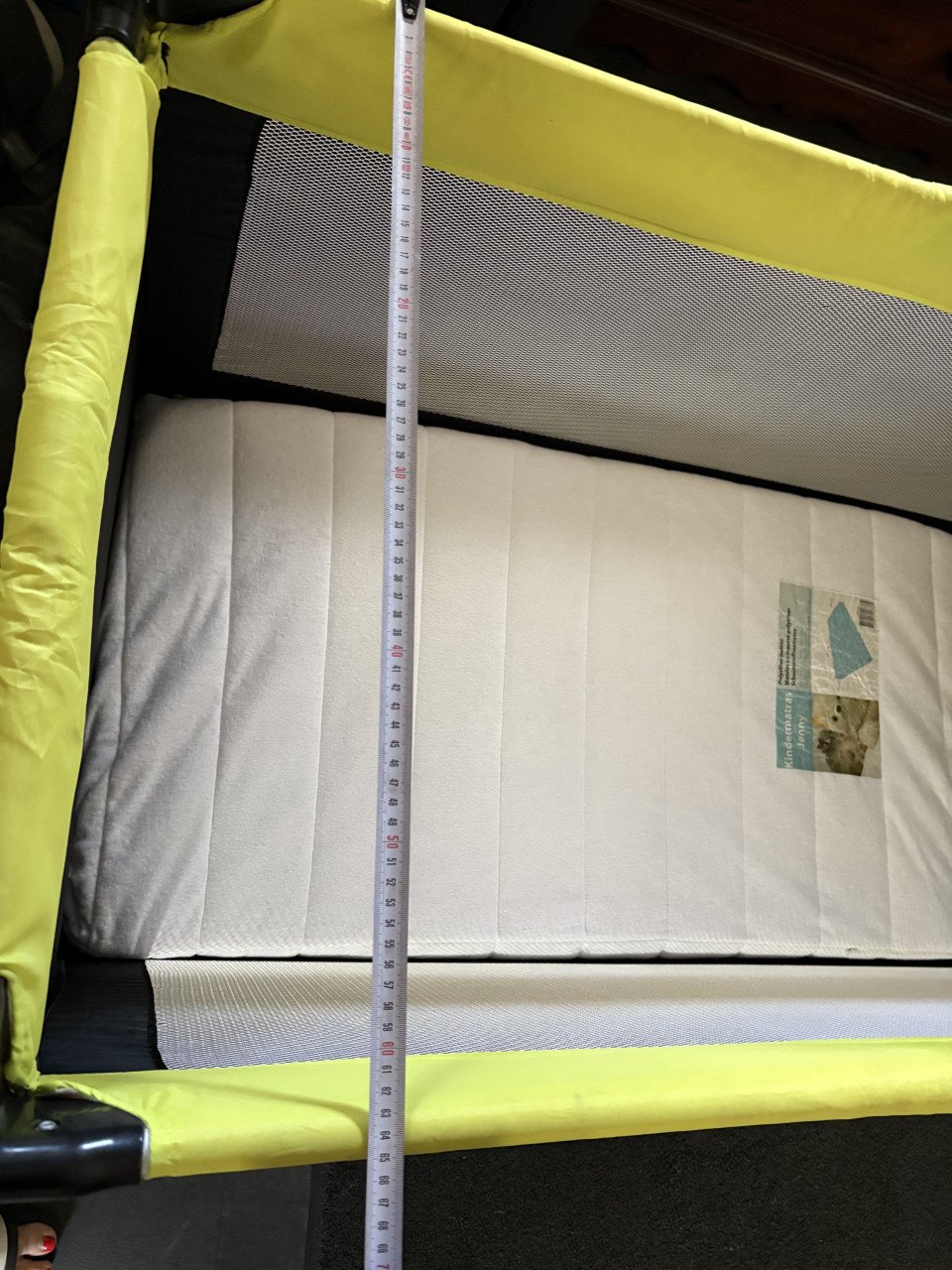 Mooi campingbedje incl matras