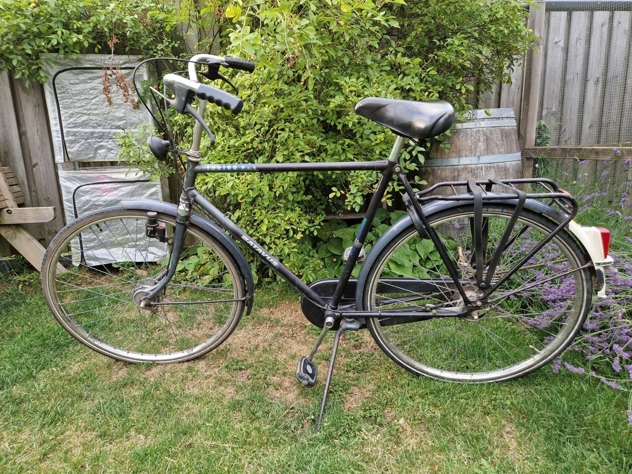 Oude fiets / stationsfiets