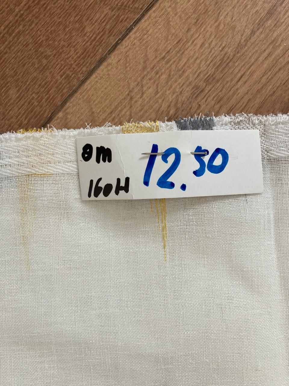 Glasgordijnstof 2x