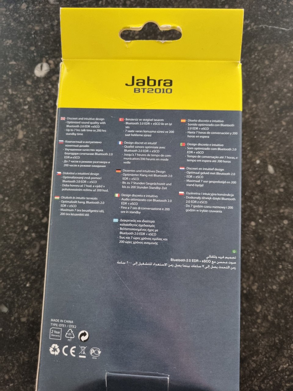 NIEUW! Jabra Bluetooth Headset voor mobiele telefoons.
