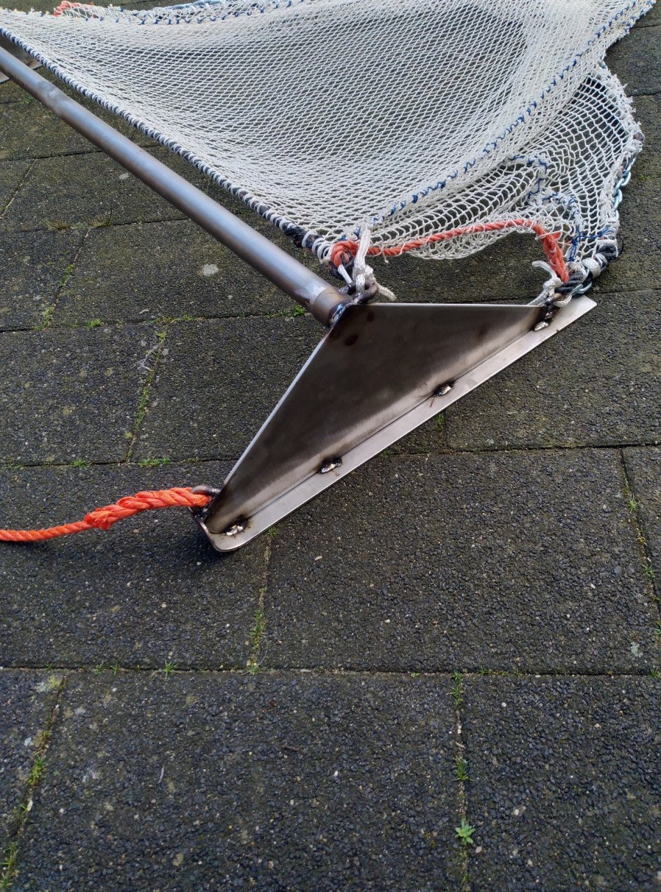 Te koop garnalennet,visnet,aasnet