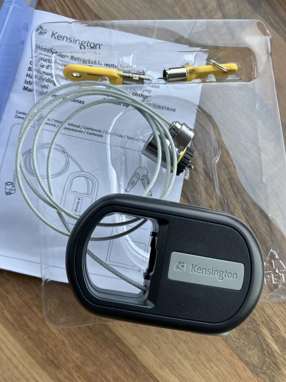 Kensington Microsaver Keyed Retractable Notebook Lock