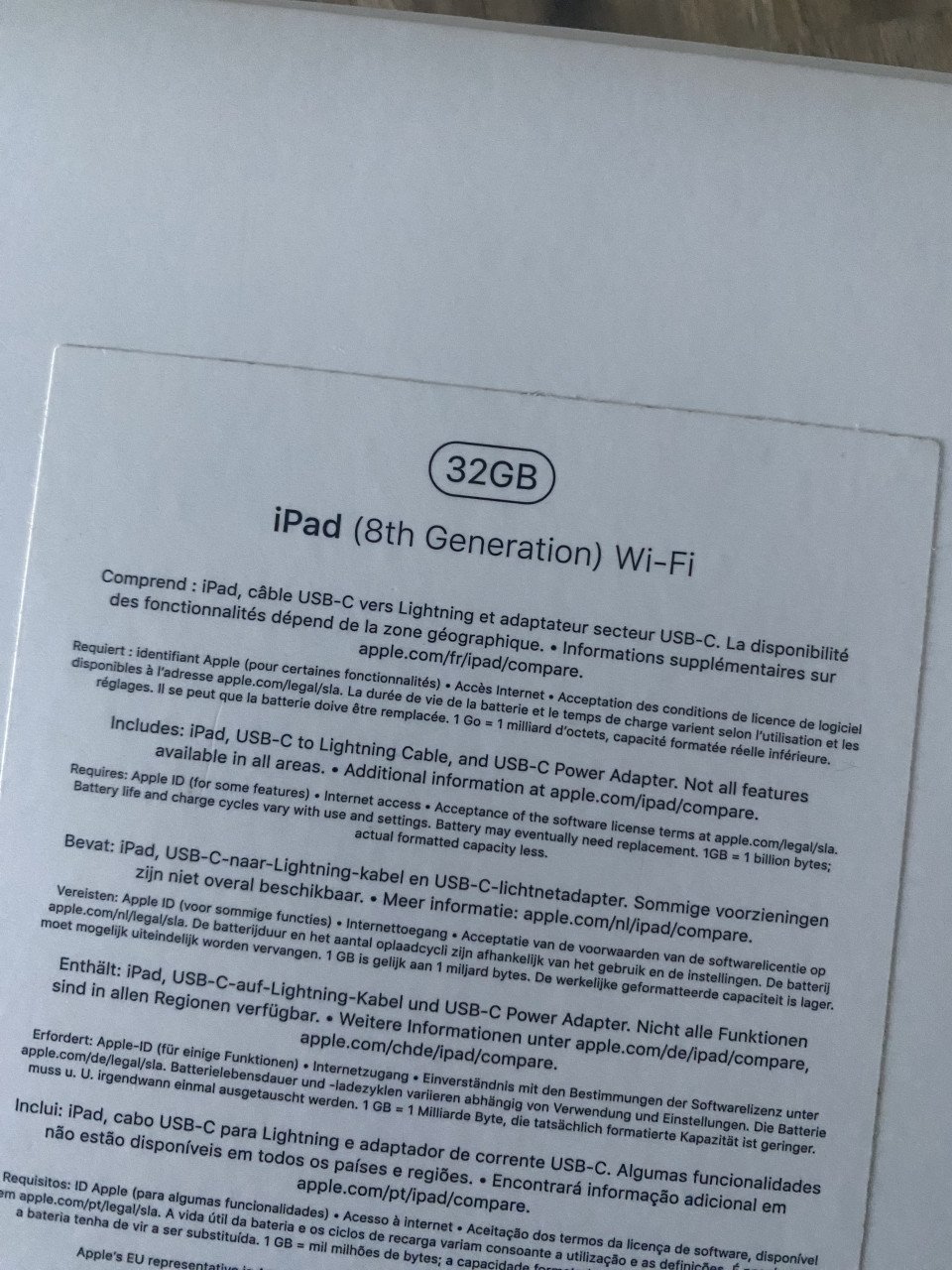IPad 2020 (als nieuw)