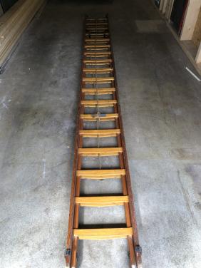 Houten ladder