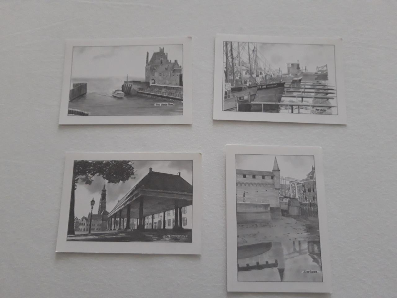 Ansichtkaarten Zeeland