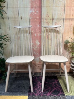 Pastoe Spijlenstoelen ( set van 2 ) No 744