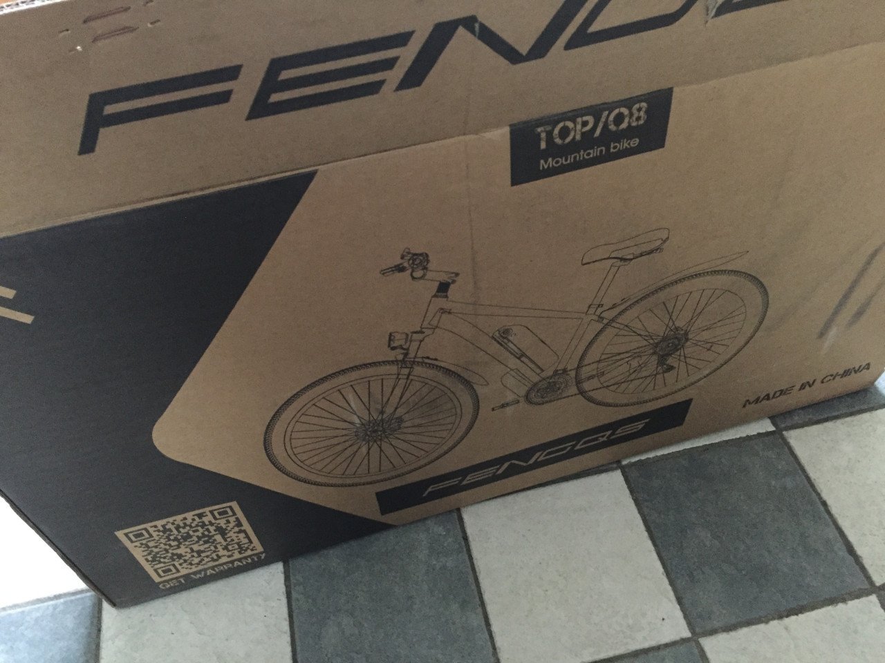 Elektrische fiets mountainbike