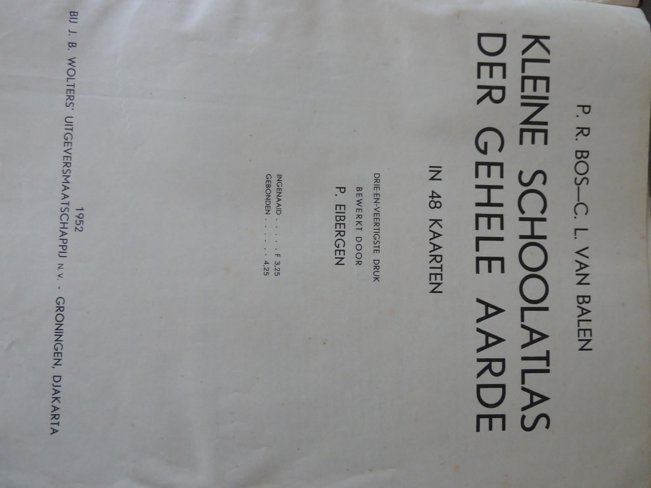 Kleine school atlas der gehele aarde