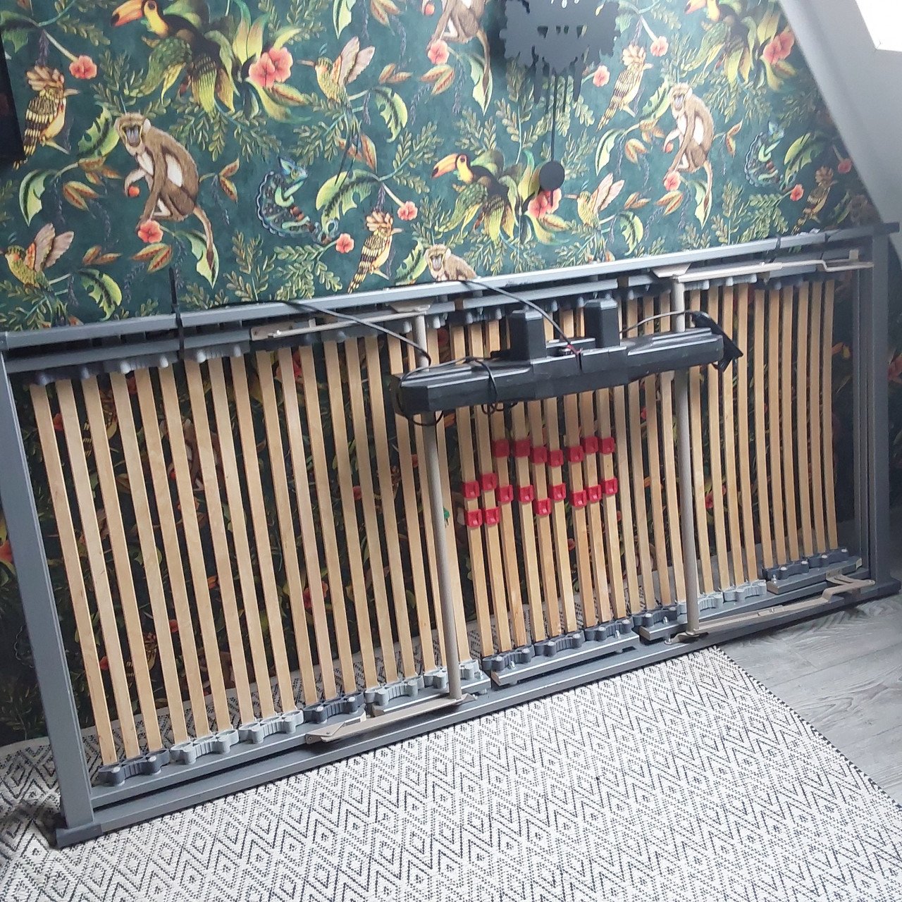 Elektrische lattenbodem
