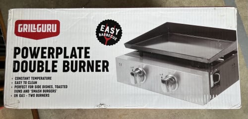 Splinternieuwe Grillguru bakplaat op gas