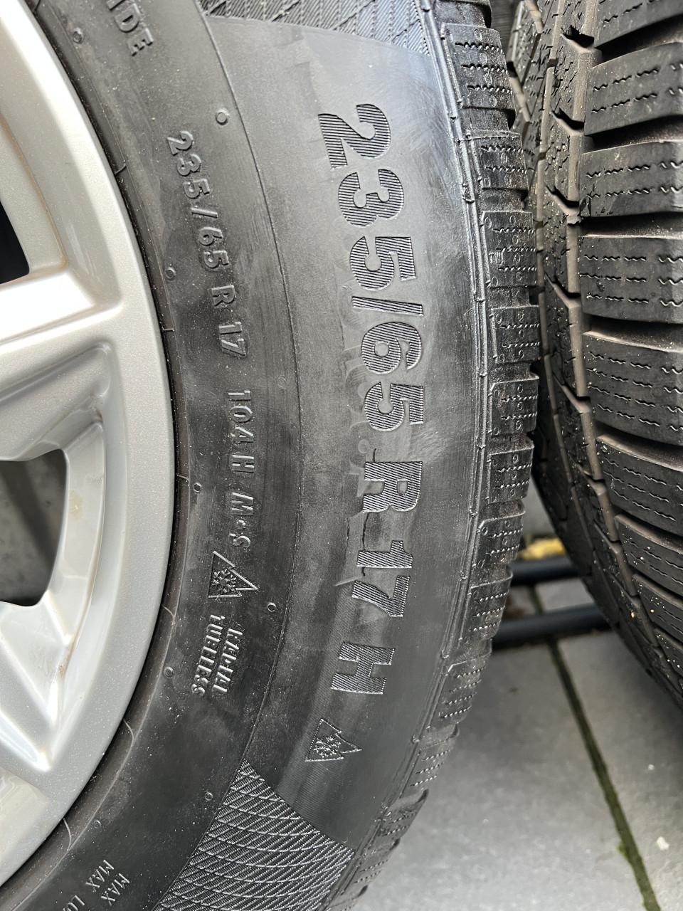 Audi Q5 velgenset zonder schade op nieuwe winterband