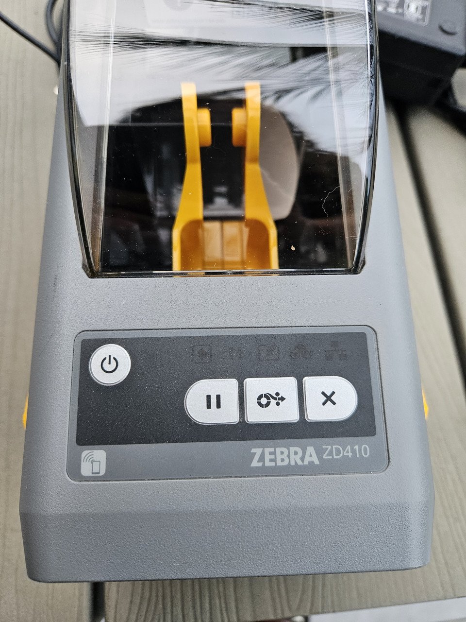 Zgan Zebra ZD 410 labelmaker met thermische printtechniek zonder inkt