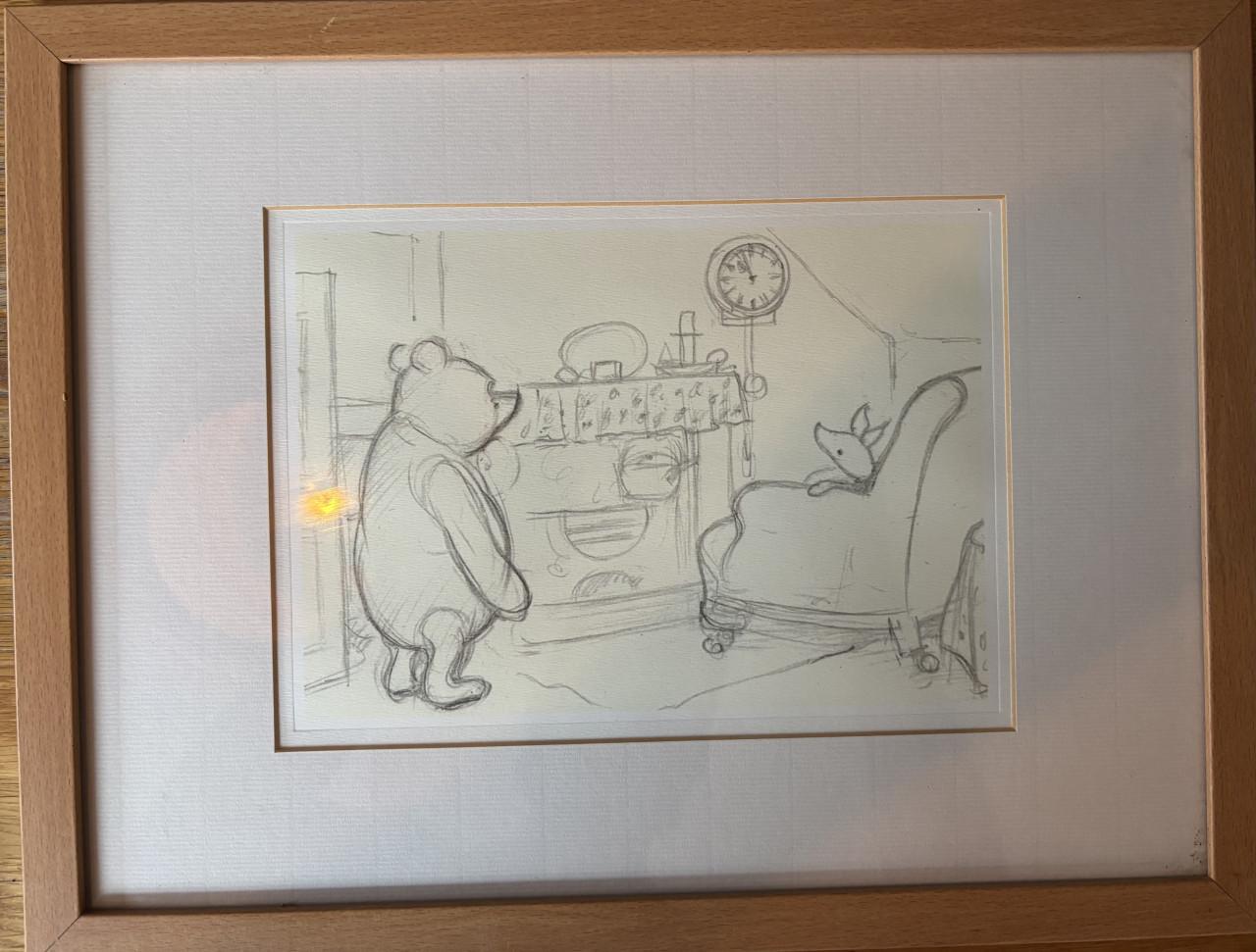 Schetsen Winnie de Poeh