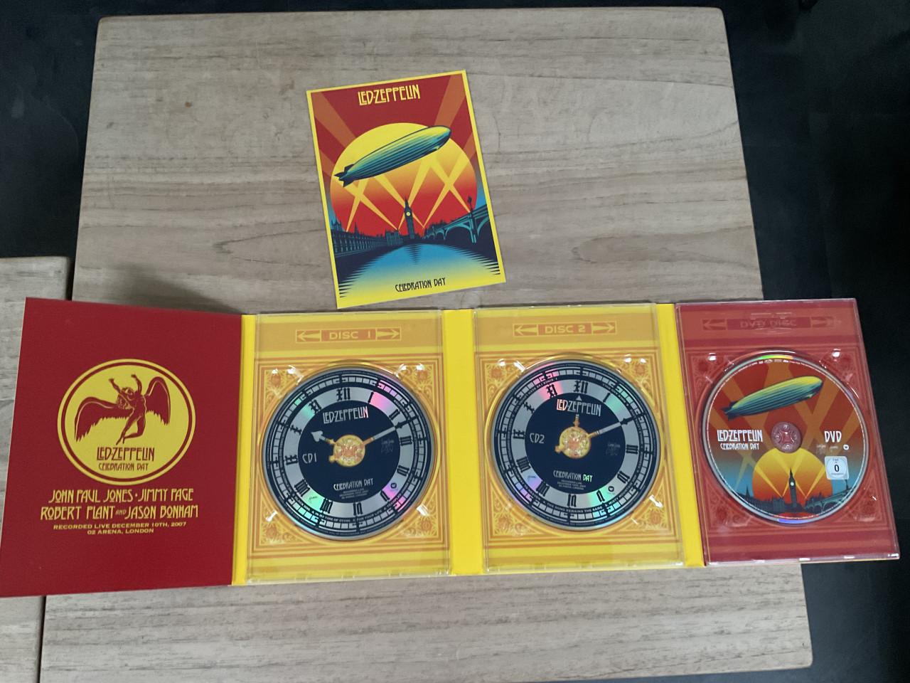 Led Zeppelin - Celebration Day 2 cd +dvd box