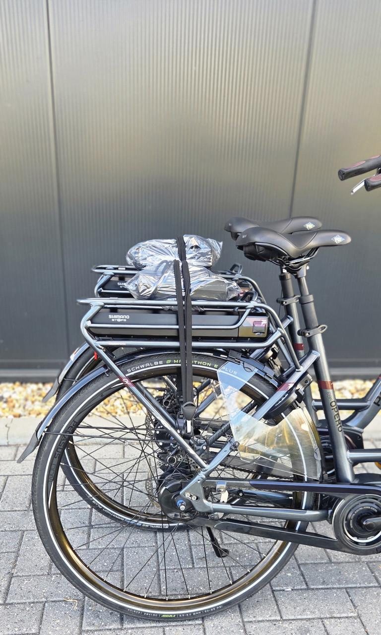 Mooie set Pegasus Opero Evo 5 Di2 Luxe  hybride  418Wh accu 50cm