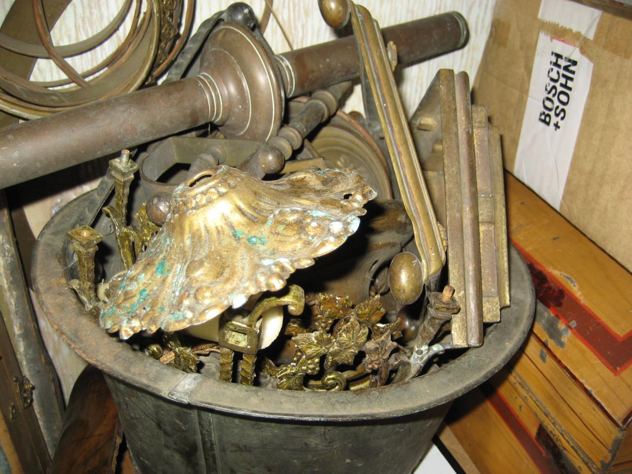 Antiek brocante markthandel  18e  19e eeuw