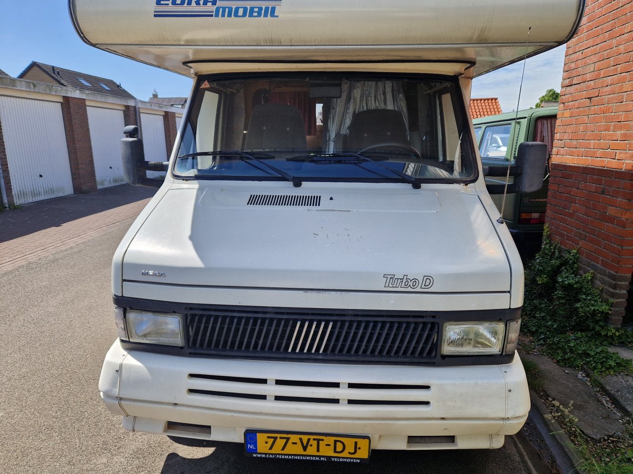 Keurig nette Fiat 290 camper