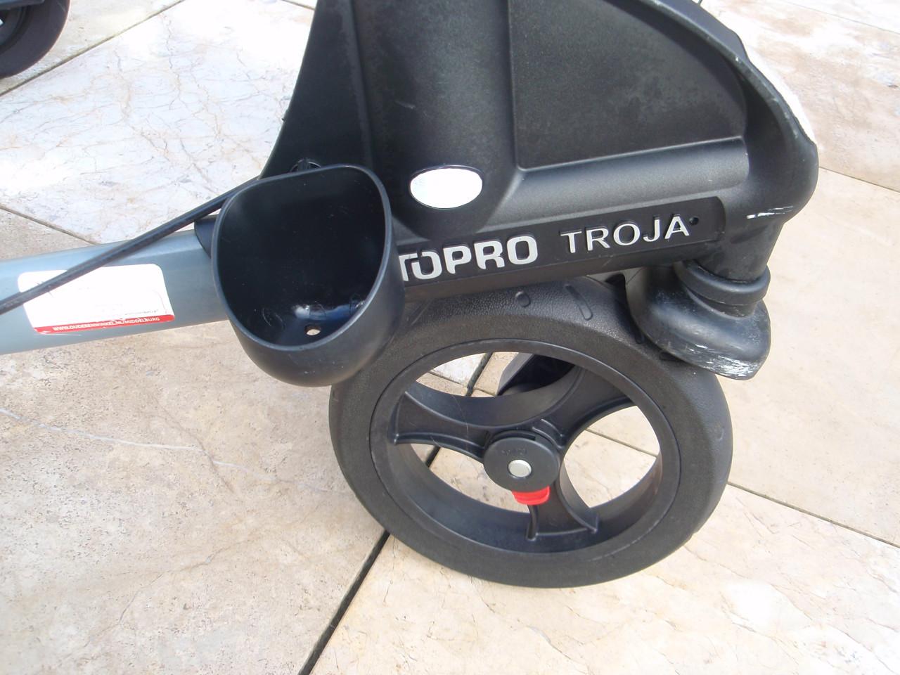 Zgan Topro Troja 2G opvouwbare lichtgewicht rollator met Softwielen