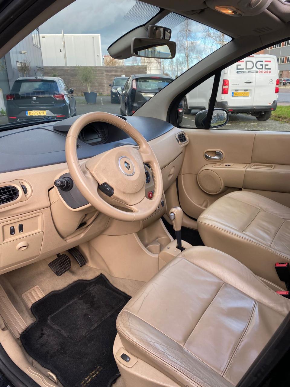 Renault Modus 1.6 16V AUT 2005 Zwart | AUTOMAAT | NAP | NIEUWE APK!