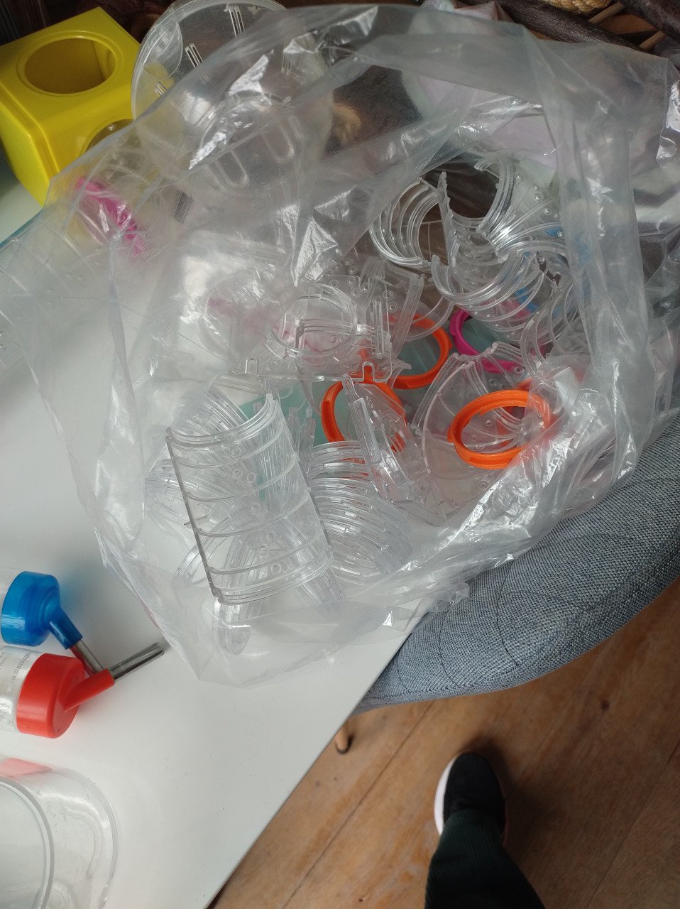 Hamsterkooi en toebehoren