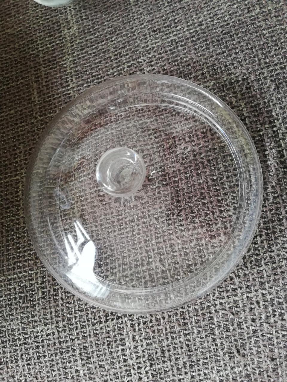 Theepot, dubbelwandig, van glas